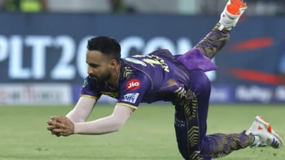 IPL 2024: KKR batter Ramandeep Singh has been fined 20% match fees breaching IPL code of conduct, kkr vs mi