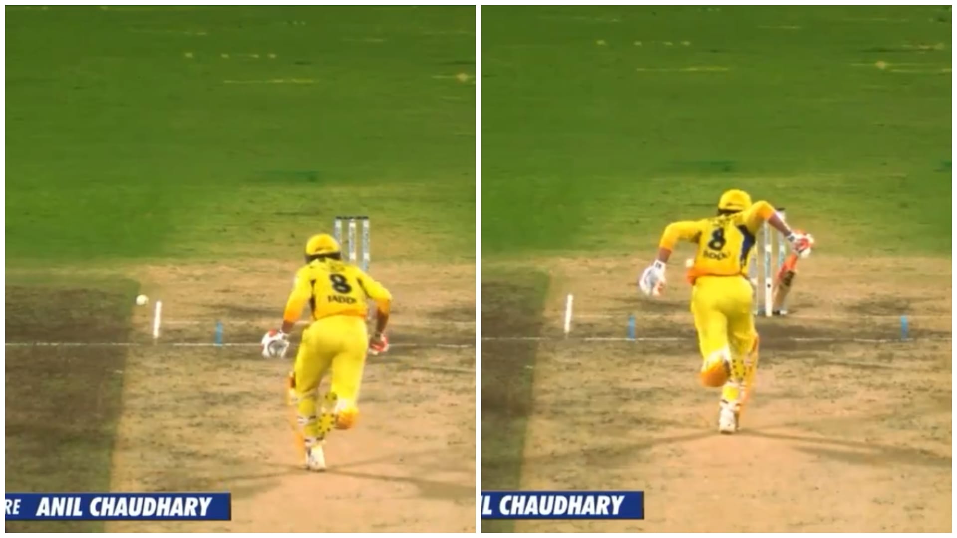 Ravindra Jadeja given out obstructing the field; Sanju Samson throws, CSK vs RR IPL 2024 Watch Video