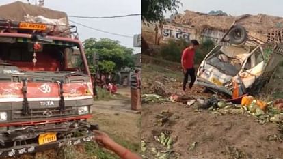 Two people died in collision between two vehicles in Budaun