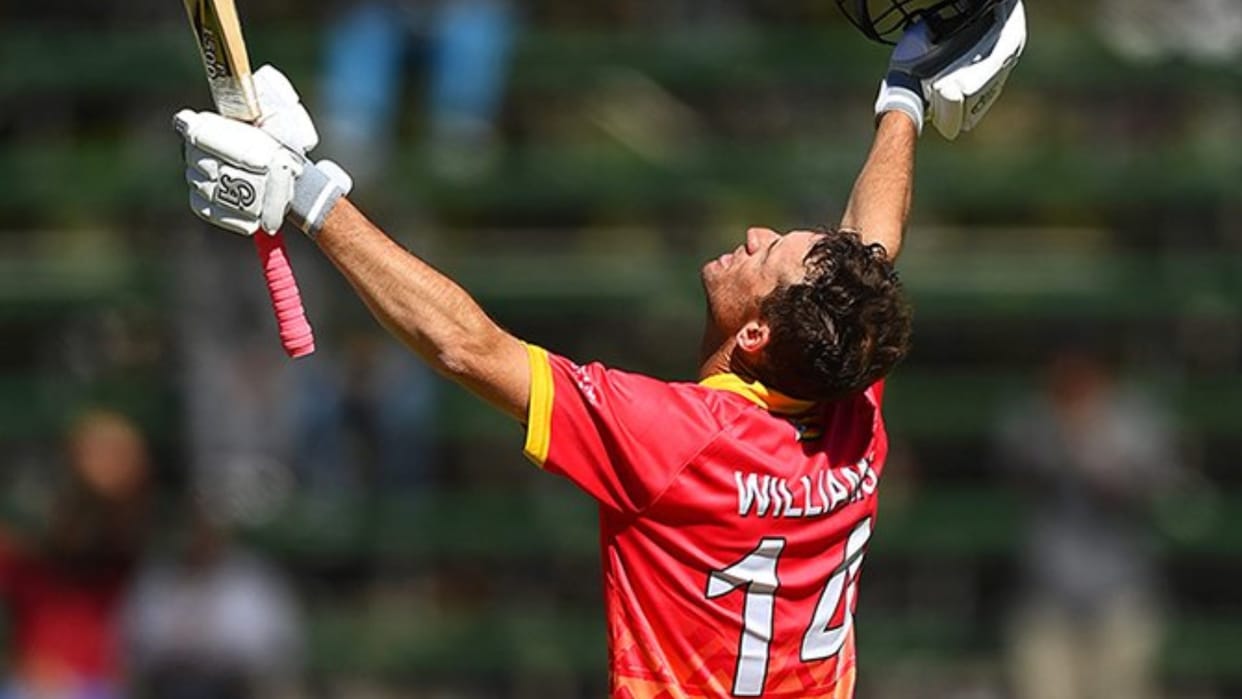 Sean Williams announced retirement from T20 international cricket, will continue to play in ODI and Test.