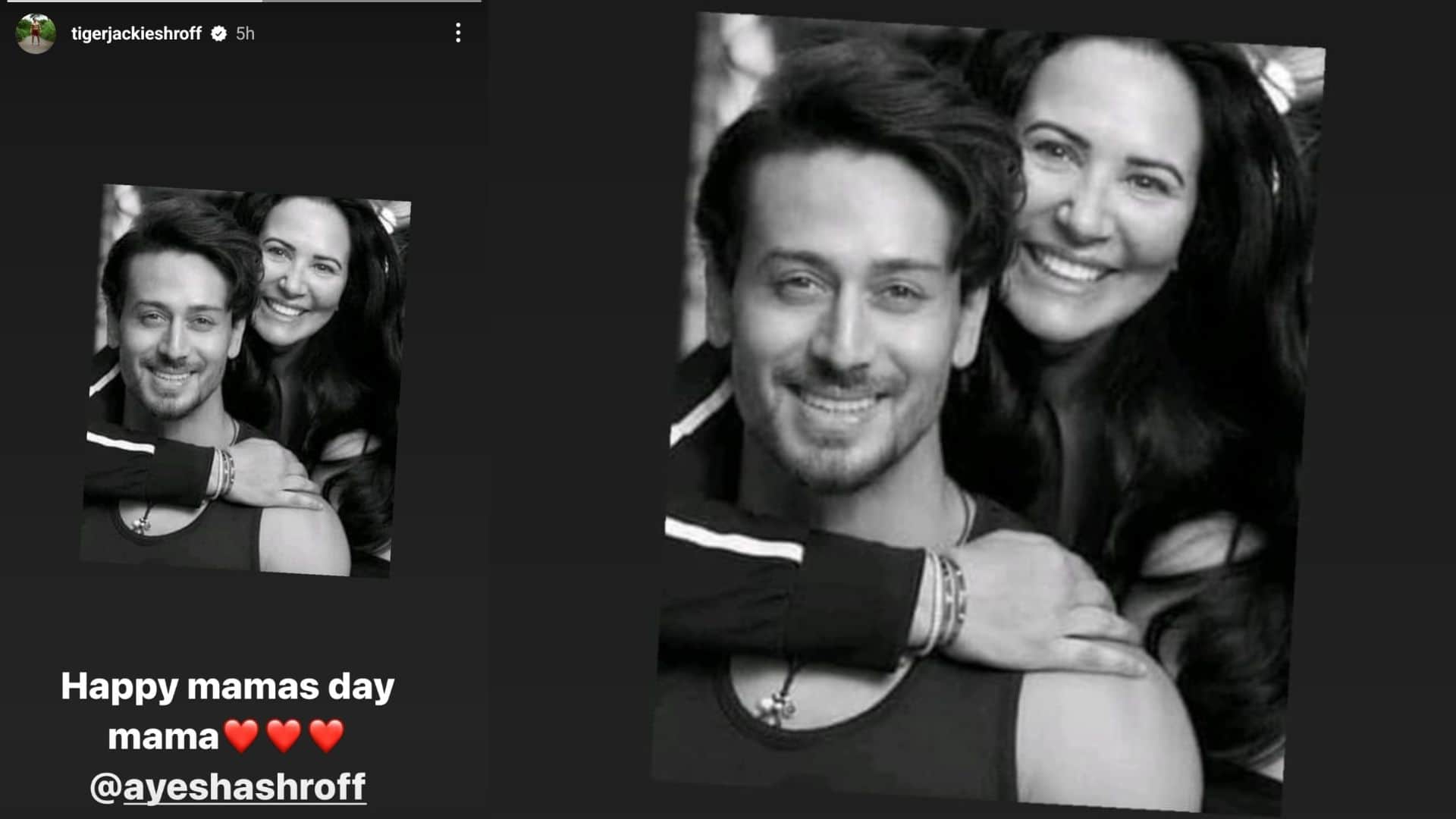 Bollywood stars celebrate mothers day 2024 share emotions with picture sanjay dutt tiger shroff hema malini