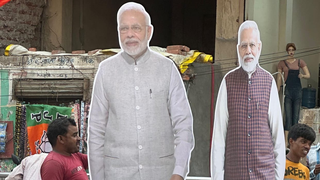 Lok Sabha Election Prime minister narendra modi road show in varanasi mini india