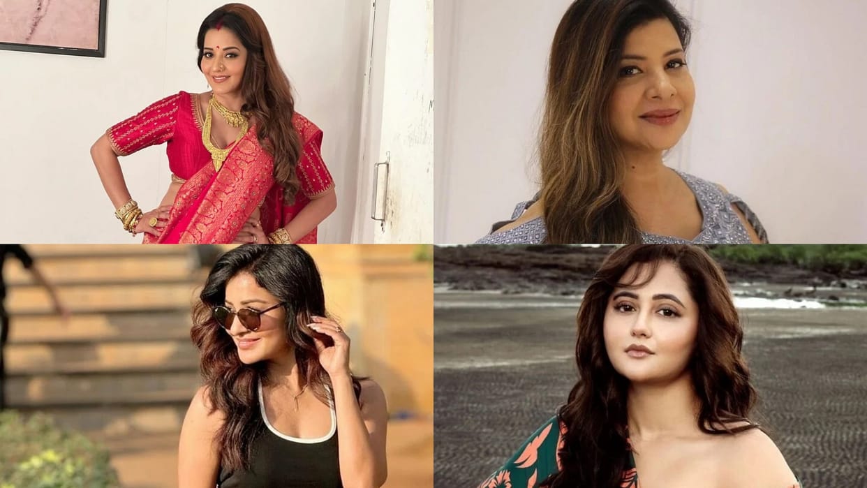 Bhojpuri Actresses Who Became Famous in Television Industry Shweta Tiwari Rashmi Desai Monalisa Rinku Ghosh