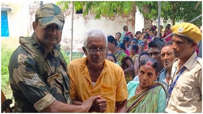 Lok Sabha Elections: Human face of BSF, security company coming forward to help the elderly and disabled