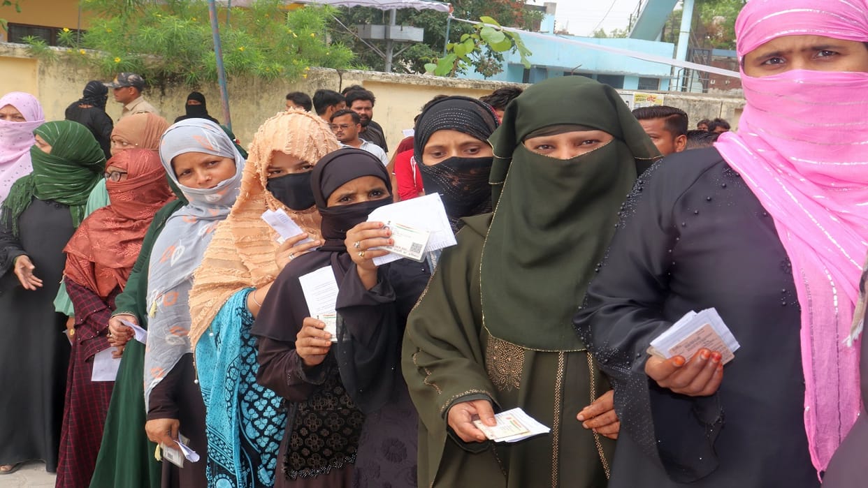 more than 58 percent voting in Dadraul by-election