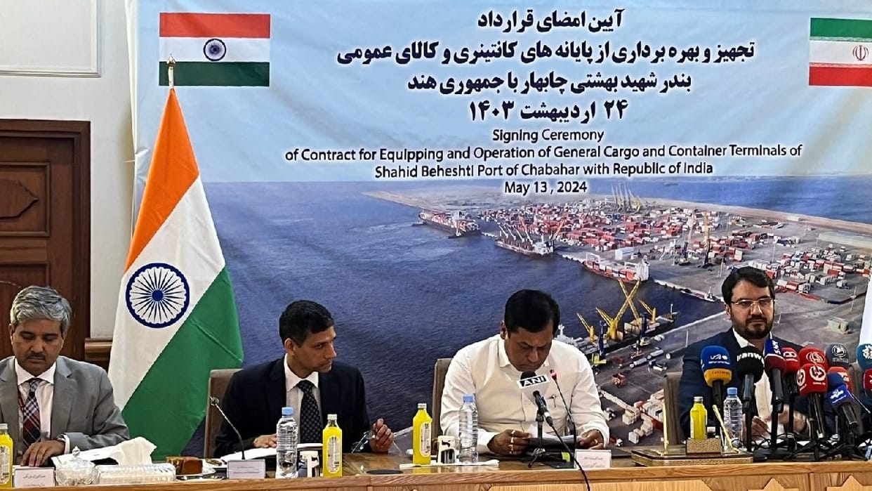 Sarbananda Sonowal departs on special flight for Iran, likely to sign crucial Chabahar port pact