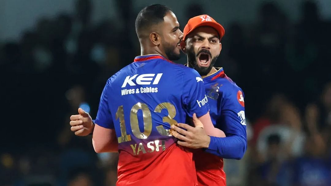 IPL 2024 : RCB captain Faf du Plessis dedicate Man of the Match award to Yash Dayal