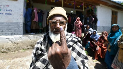 srinagar lok sabha election polling in Srinagar till 11 am break record of 2019 total turnout