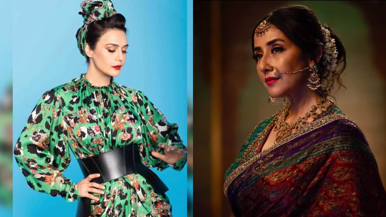 Preity Zinta praising Manisha Koirala for Heermandi says you killed it You are such a powerhouse of talent