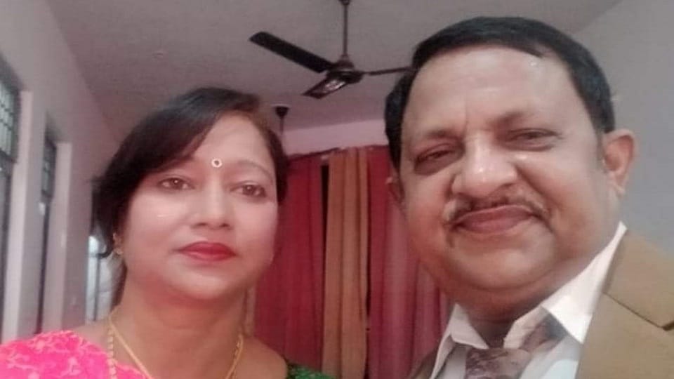 speeding truck crushed a couple died on spot Accident happened while going to in-laws house