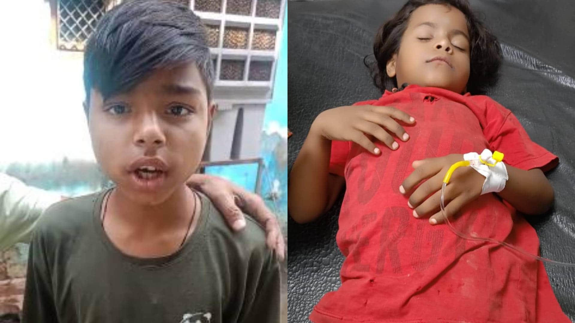 बीमार बच्चे