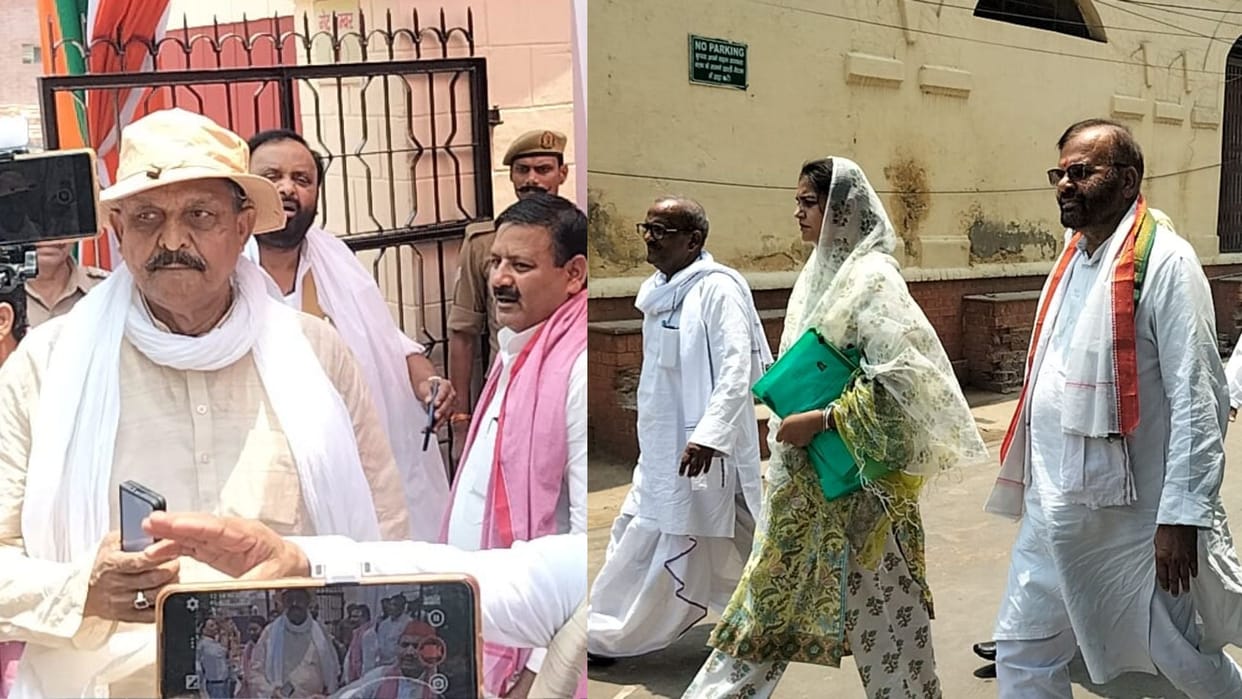Lok Sabha Election BJP upset of afzal ansari daughter Nusrat complains to Election Commission