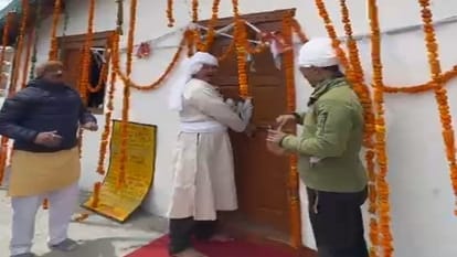 doors of Shiva-Parvati temple opened in Adi Kailash Pithoragarh
