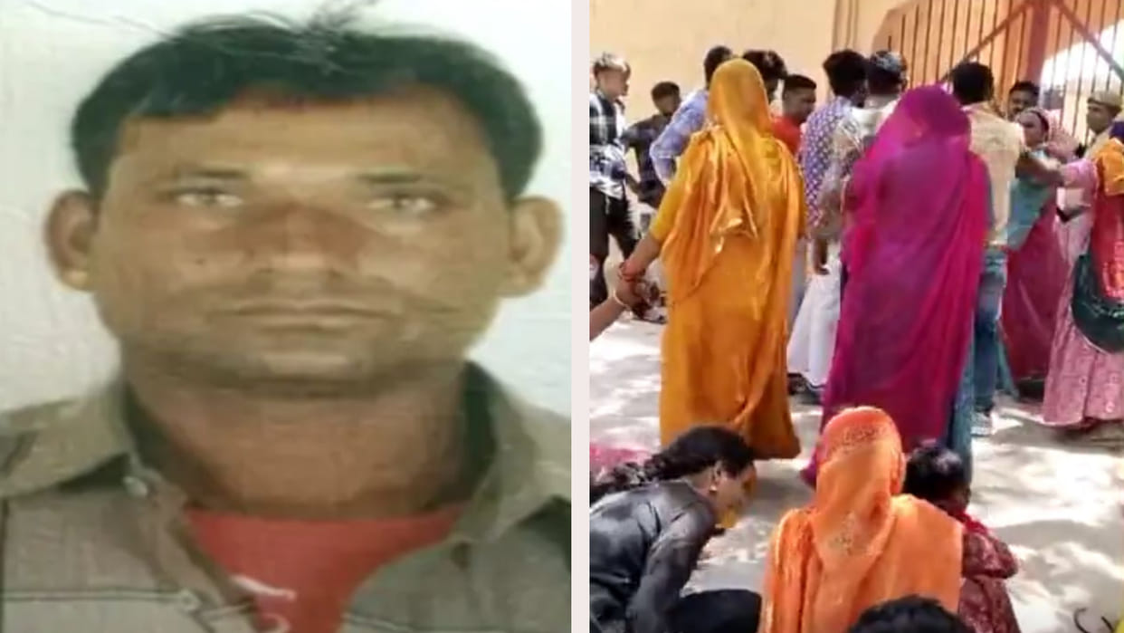 Jodhpur News: Stone pelting between two brothers over a minor dispute, one brother died in the police station