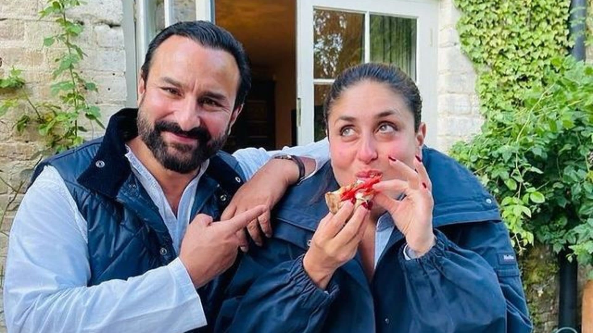 Kareena Kapoor Khan and Saif Ali Khan gets brutally trolled for their kiss outside their Mumbai residence