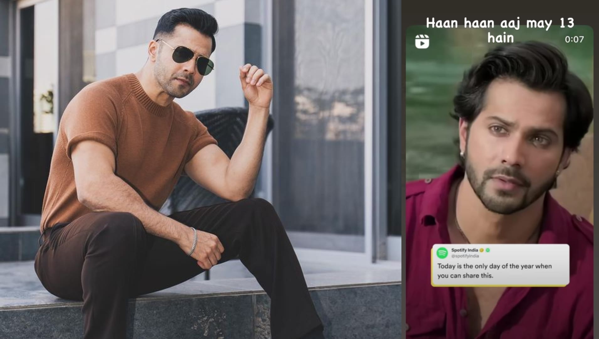 Baby John actor Varun Dhawan response on meme of aaj May 13 hai from Kalank movie of Jigra actress Alia Bhatt