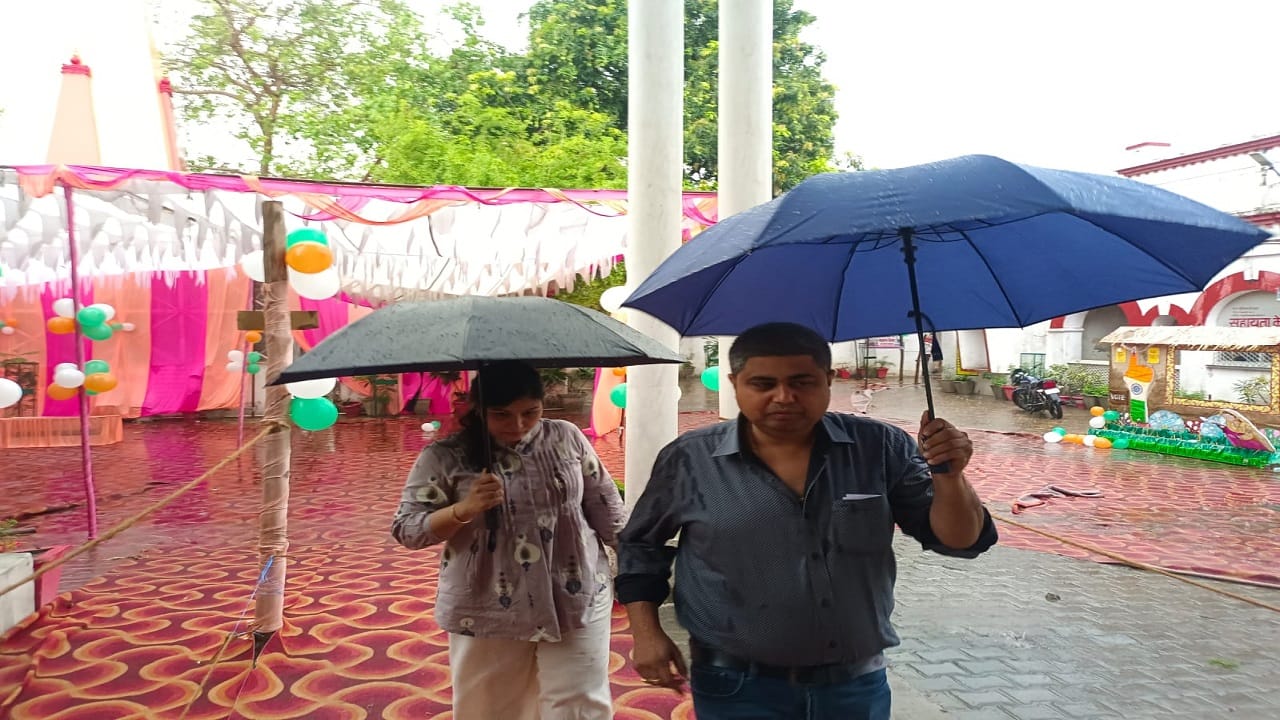 Lok Sabha Election 2024 bumper voting along with rain in Lakhimpur Kheri