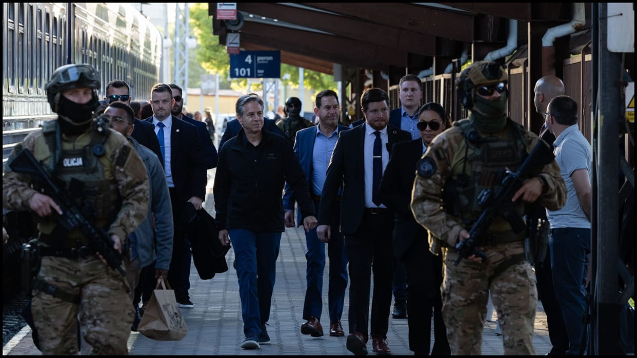 US State Secretary Blinken makes surprise Ukraine visit to meet President Volodymyr Zelenskyy news in hindi