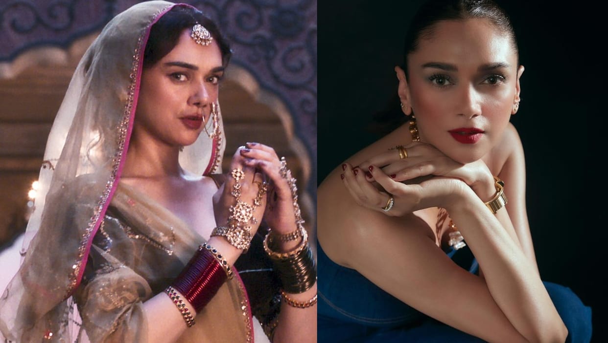 Actress Aditi Rao Hydari talk about viral Gaja Gamini walk from Sanjay Leela Bhansali directorial Heeramandi