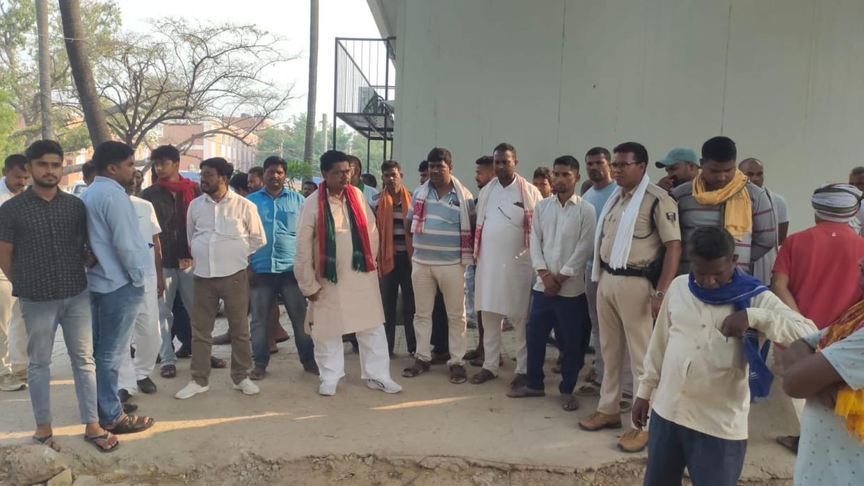 Bihar News: Block chief's son murdered in Arrah, had left home in the morning, criminals shot him; crime news