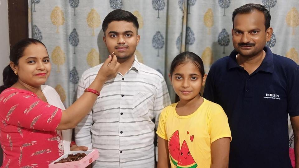 CBSE Result 2024: Take inspiration from parents, study well, names and faces Amroha toppers blossom
