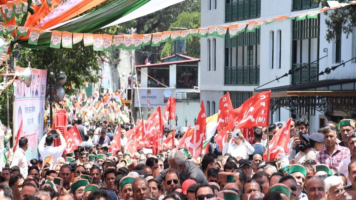 HP Politics: Congress launches front against BJP with support of CPI(M) in Himachal