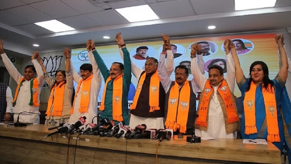 BJP candidates put their energy into campaigning in Delhi