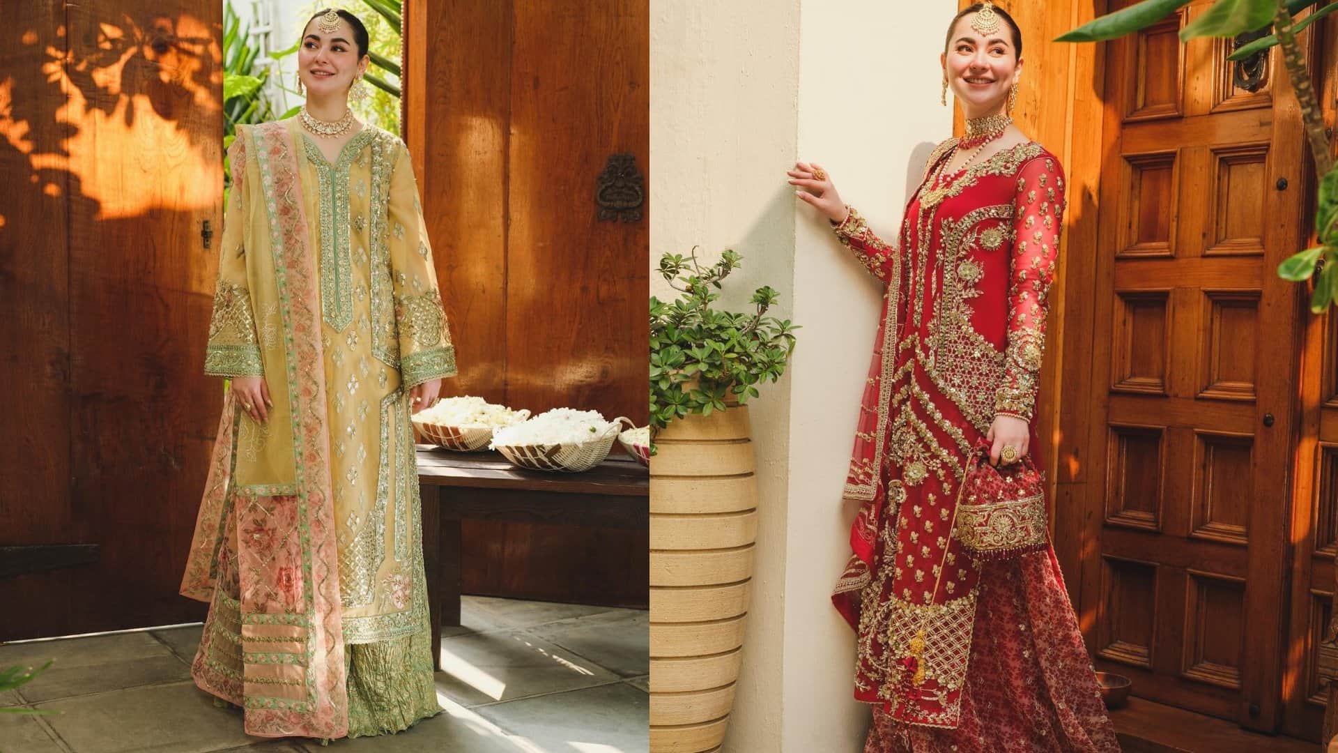 Latest Pakistani Suit Design inspired by Pakistani actress Mahira Khan Hania Amir