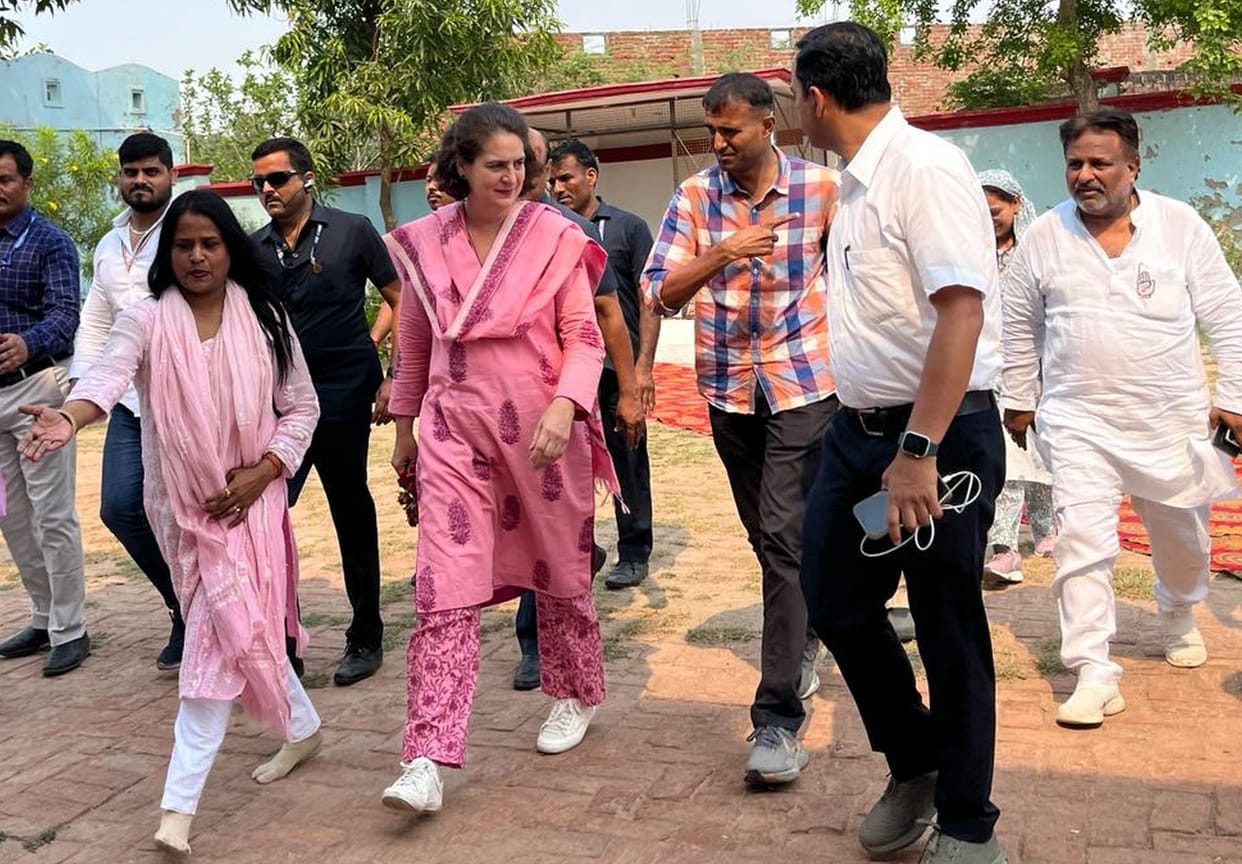 Priyanka said: Rajiv Gandhi gave recognition to Amethi, then opponents used to say that he was spending all th