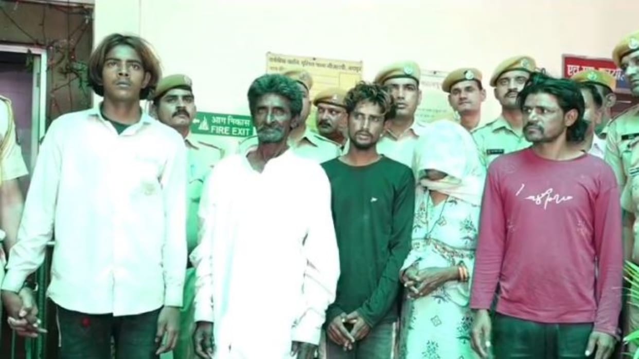 Rajasthan News: Child lifter gang busted, used to make children into jamuras and show them games, 5 arrested