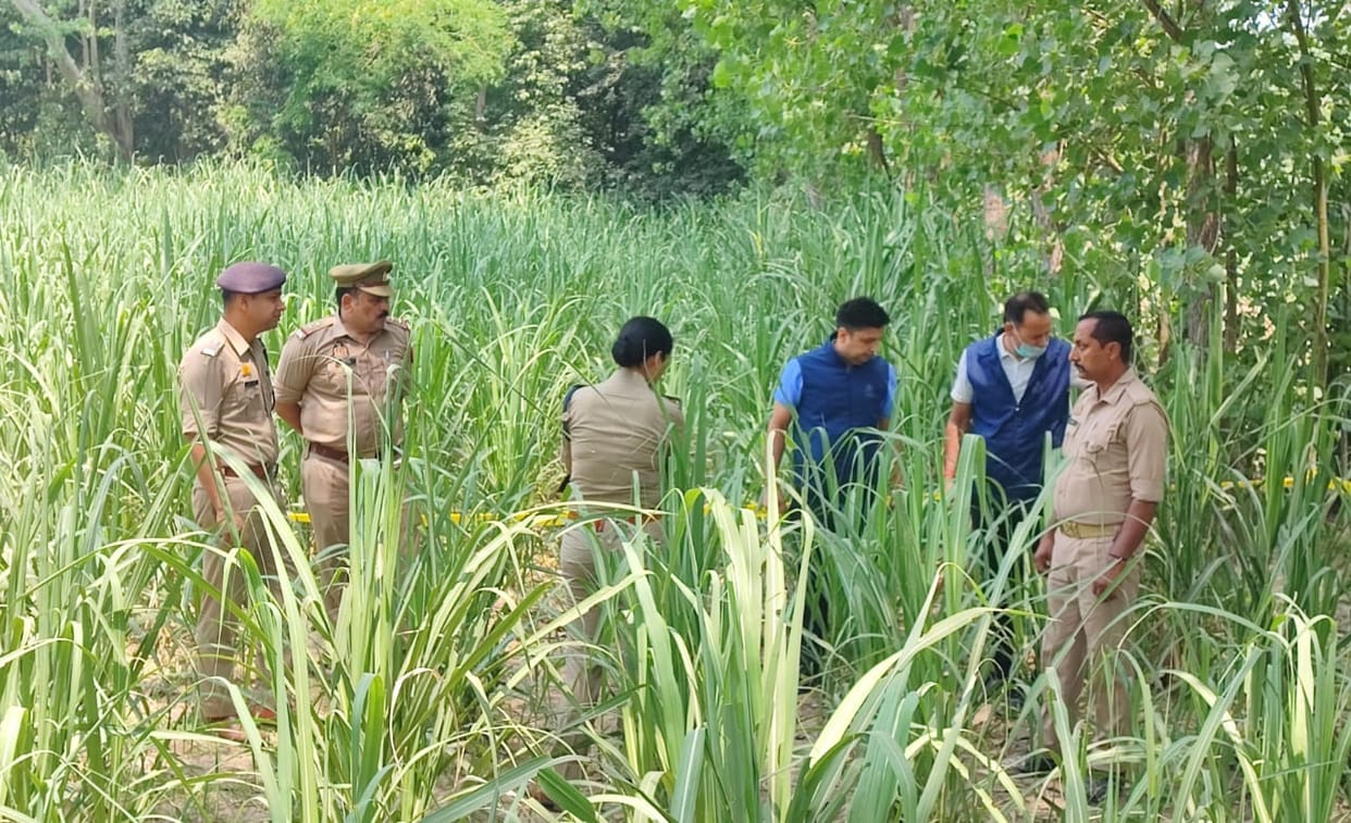 Murder In Saharanpur: After killing a young man, his body was thrown in a reed field, could not be identified