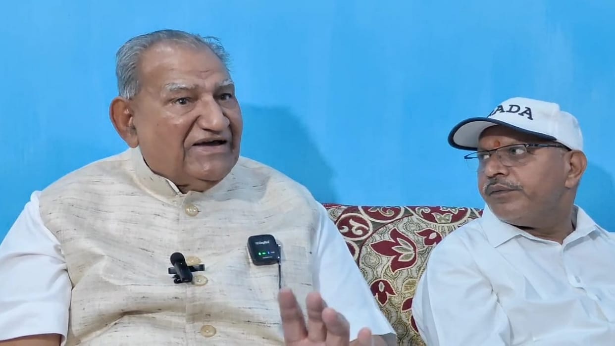 Narnaund MLA Dada Gautam attacks AAP, says Kejriwal cheated everyone