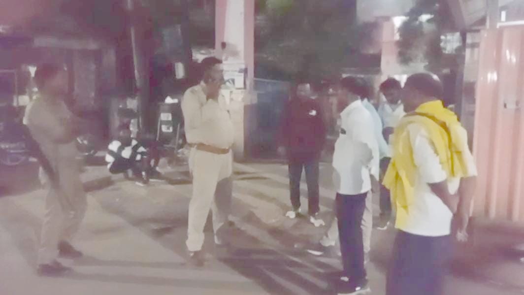 young man died on road accident in bhadohi
