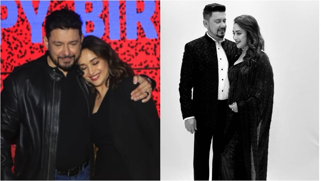 Dr Shriram Nene Shares Love Note On wife Madhuri Dixit Birthday says We love you endlessly