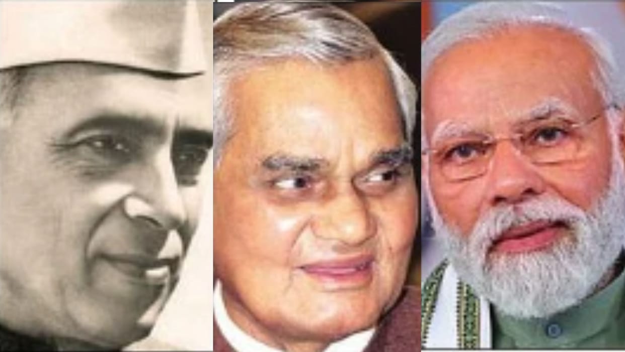 Modi is the third Prime Minister to contest from the same seat thrice