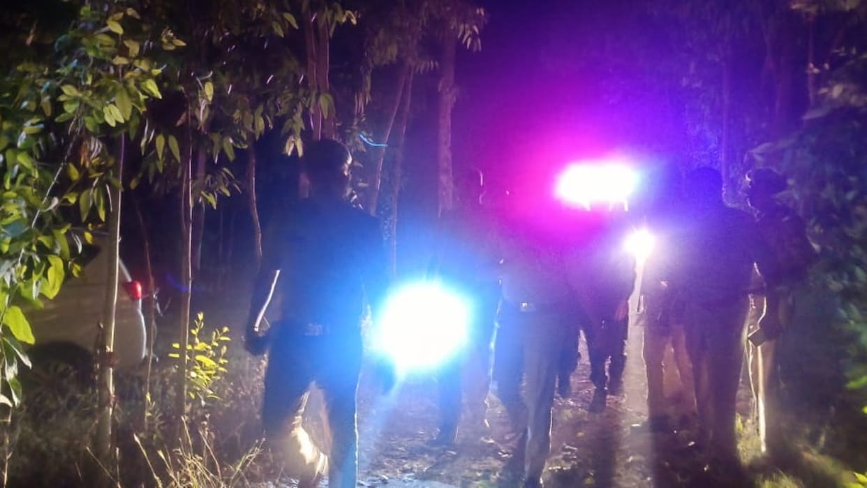 BDO's car stopped by bulldozer, beaten with sticks and fired