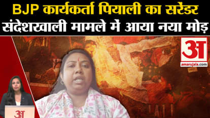 Sandeshkhali Case: BJP worker Piyali Das surrenders, taken into custody for eight days.