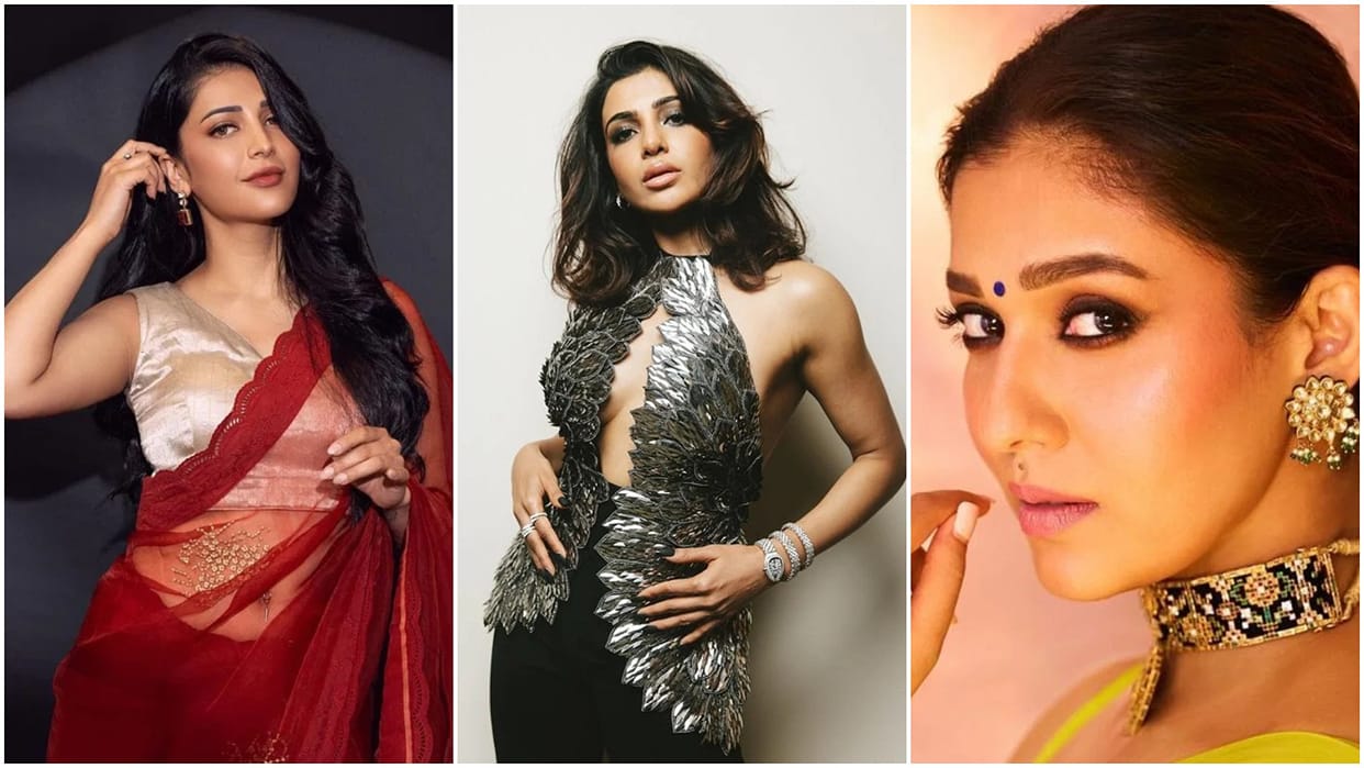 South Actress Education Samantha Ruth Prabhu Shruti Hasan Sai Pallavi Anushka Shetty