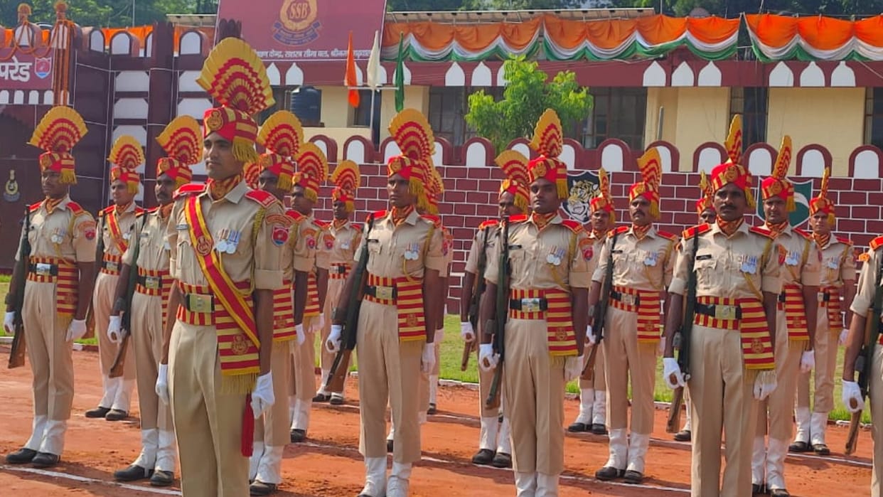 SSB constables 119 became part of Sashastra Seema Bal as 119 constable trainees Srinagar Garhwal Uttarakhand