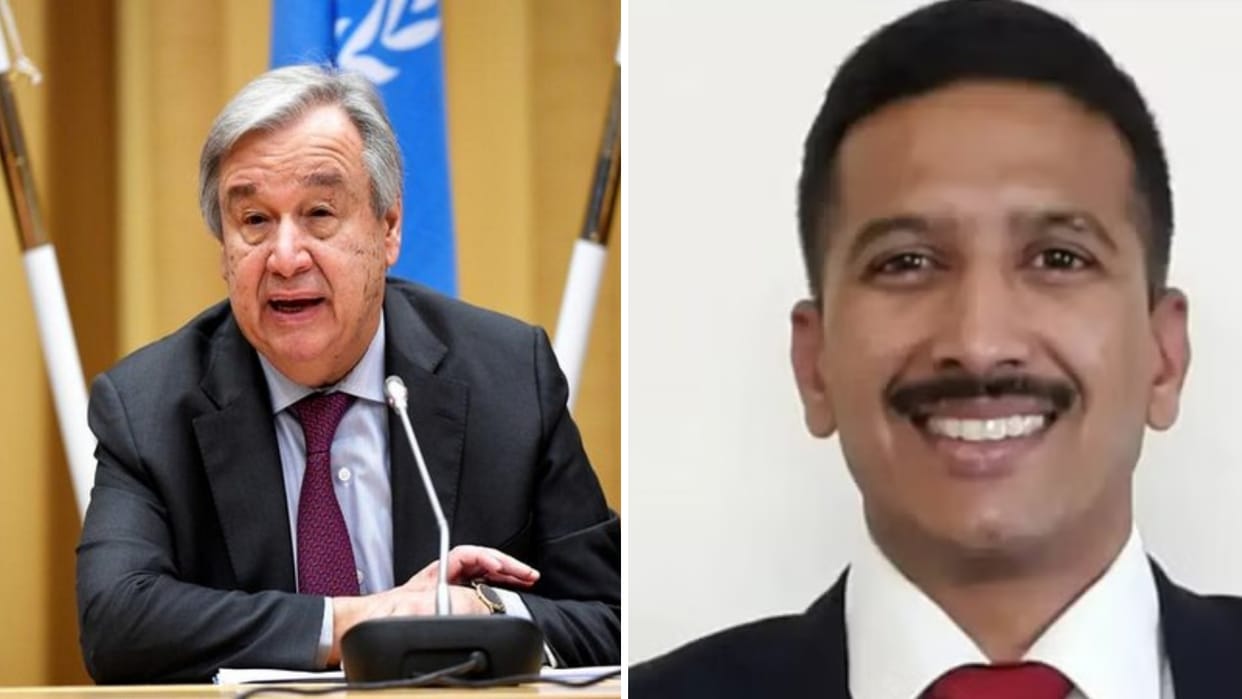UN condoles on death of ex indian army officer in gaza accusation on israel tank struck vehicle