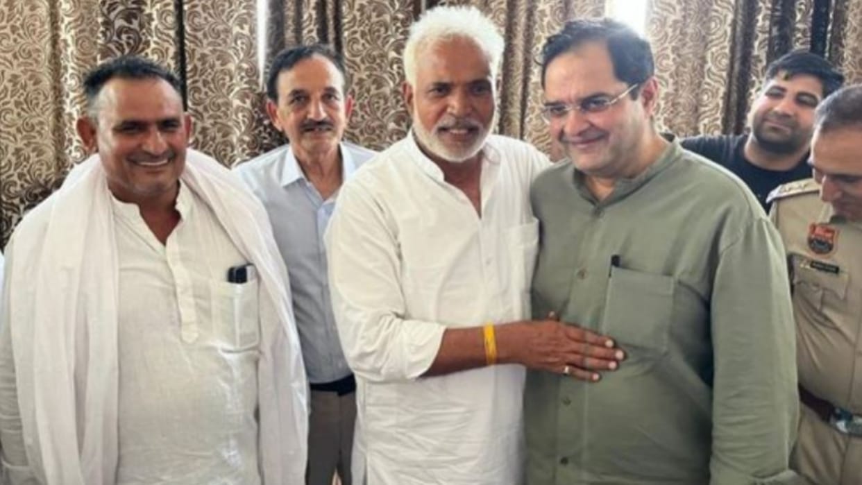 Haryana Lok Sabha: Birendra Singh held a public meeting with Jayaprakash