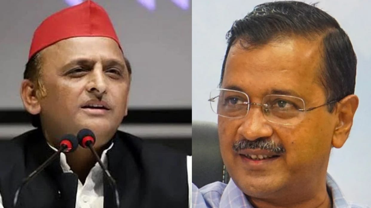 UP: SP instructed its workers to go to make Aam Aadmi Party win in Delhi elections.