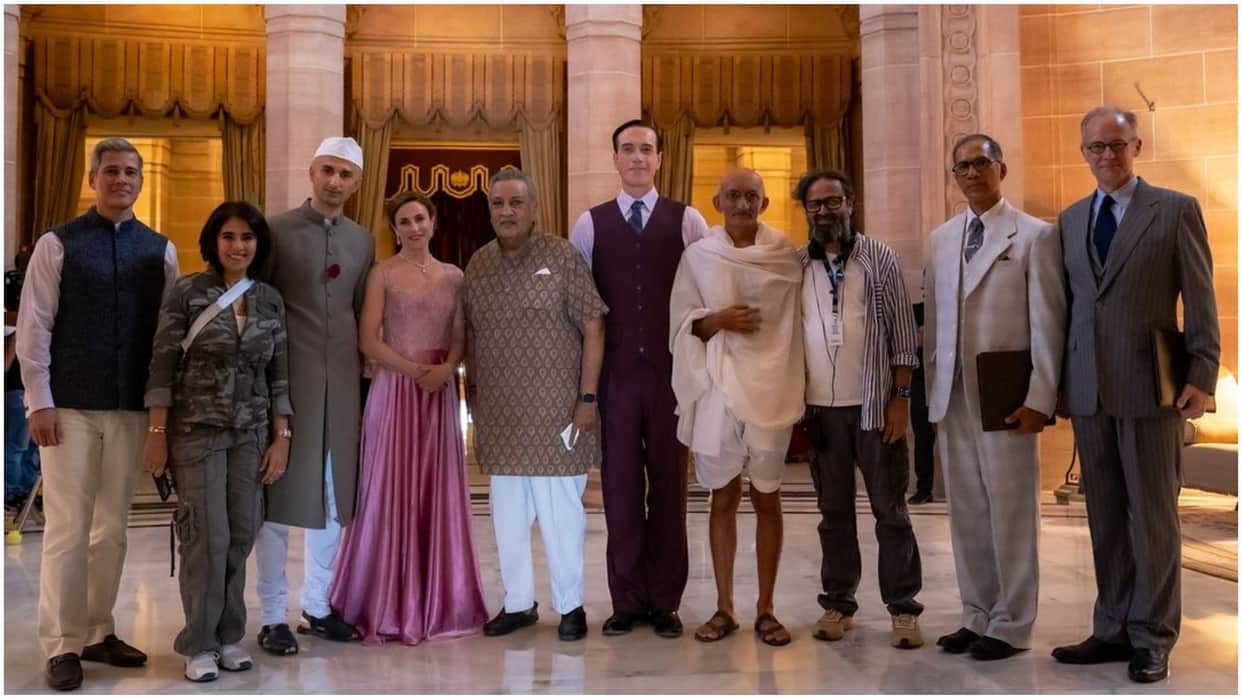 Nikkhil Advani Shoot upcoming series Freedom at Midnight at umaid bhawan palace shares post on social media