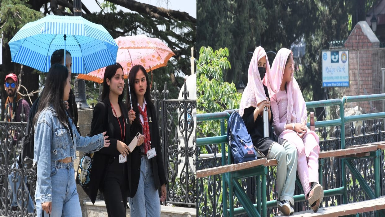 Himachal Weather: Mountains started scorching along with the plains, maximum mercury crossed 42 in Neri, chanc