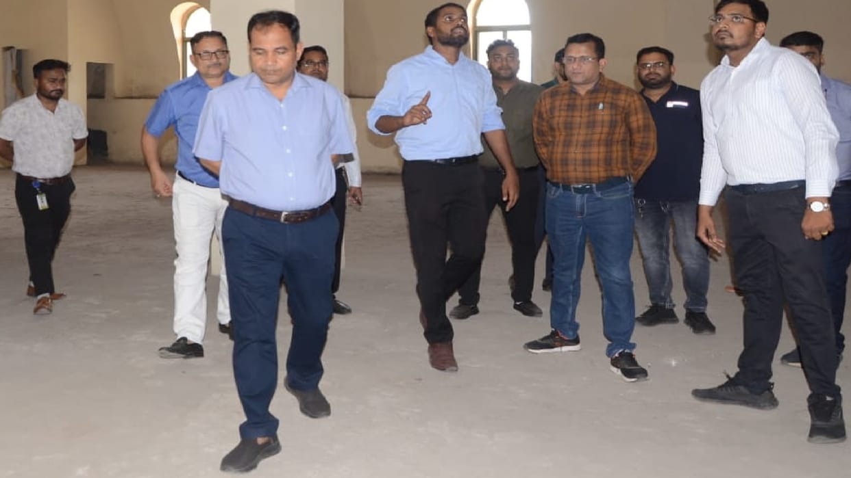 CG: Guest house being built in Raipur Bhathagaon bus stand