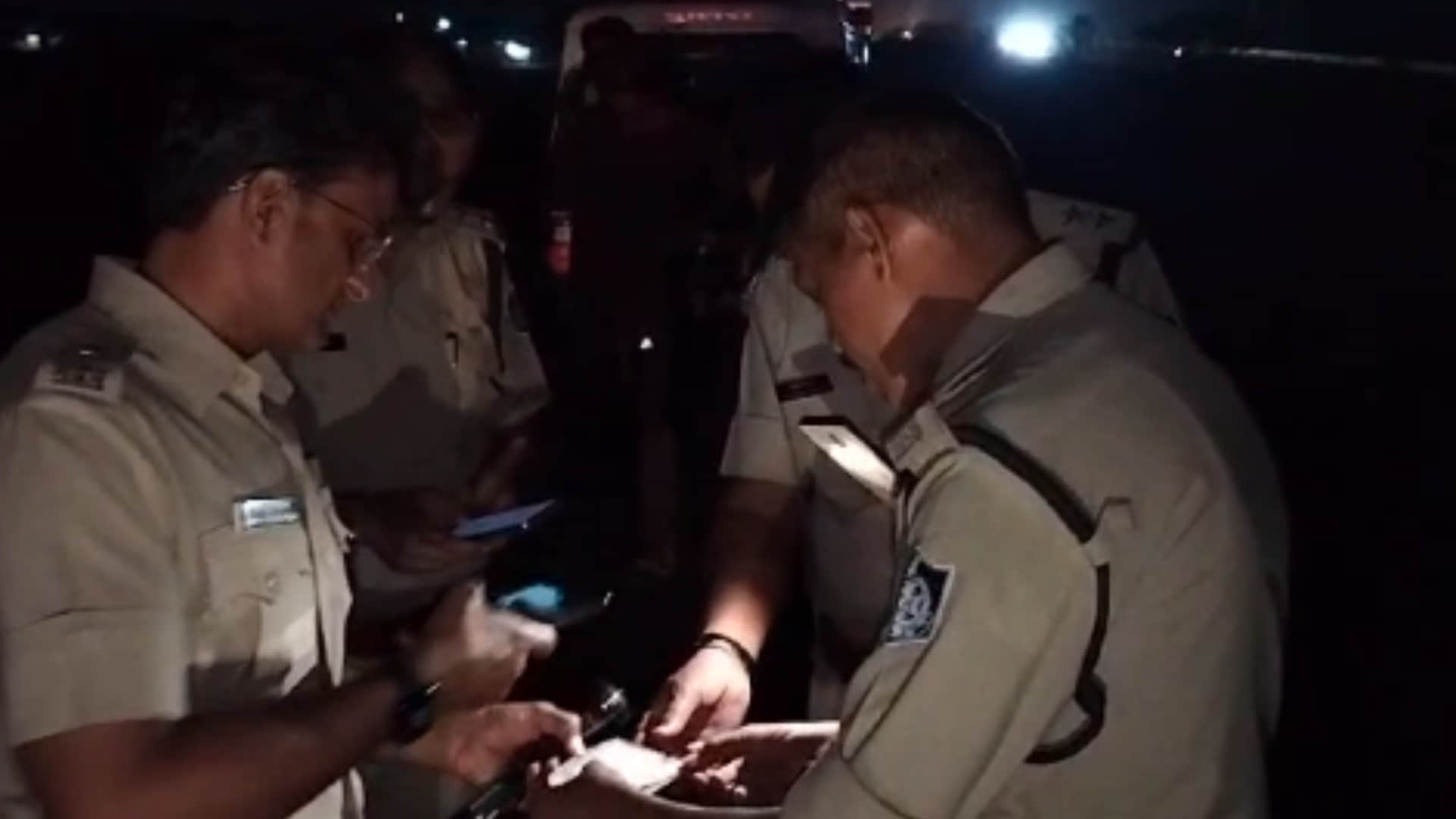 Accident in Indore: Car collided with a parked dumper, pictures surfaced showing gruesomeness of the accident.