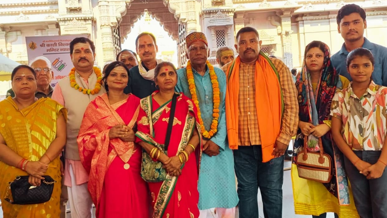 Gyanvapi Hindu side people visited and worshiped at kashi Vishwanath Dham