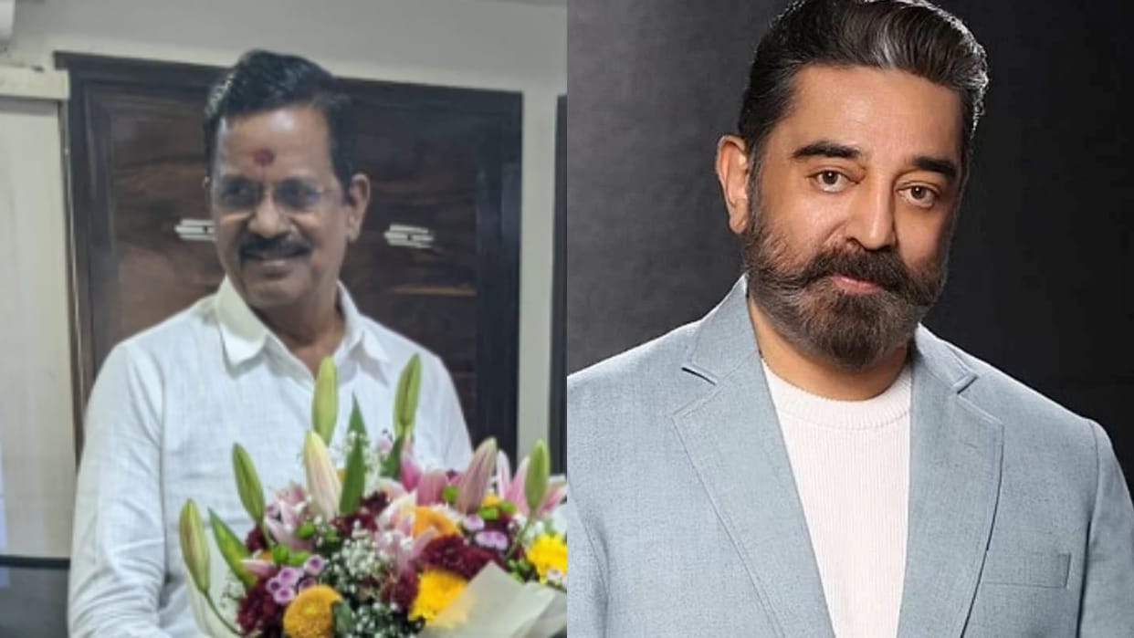 Indian 2 actor Kamal Haasan buries the hatchet with producer Kalaipuli S Thanu read details inside