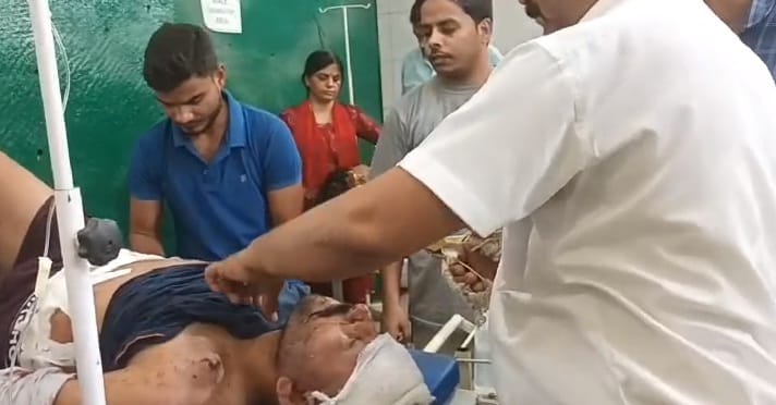 A young man was shot by unknown people, he was returning from the fields, three bullets hit him in the stomach