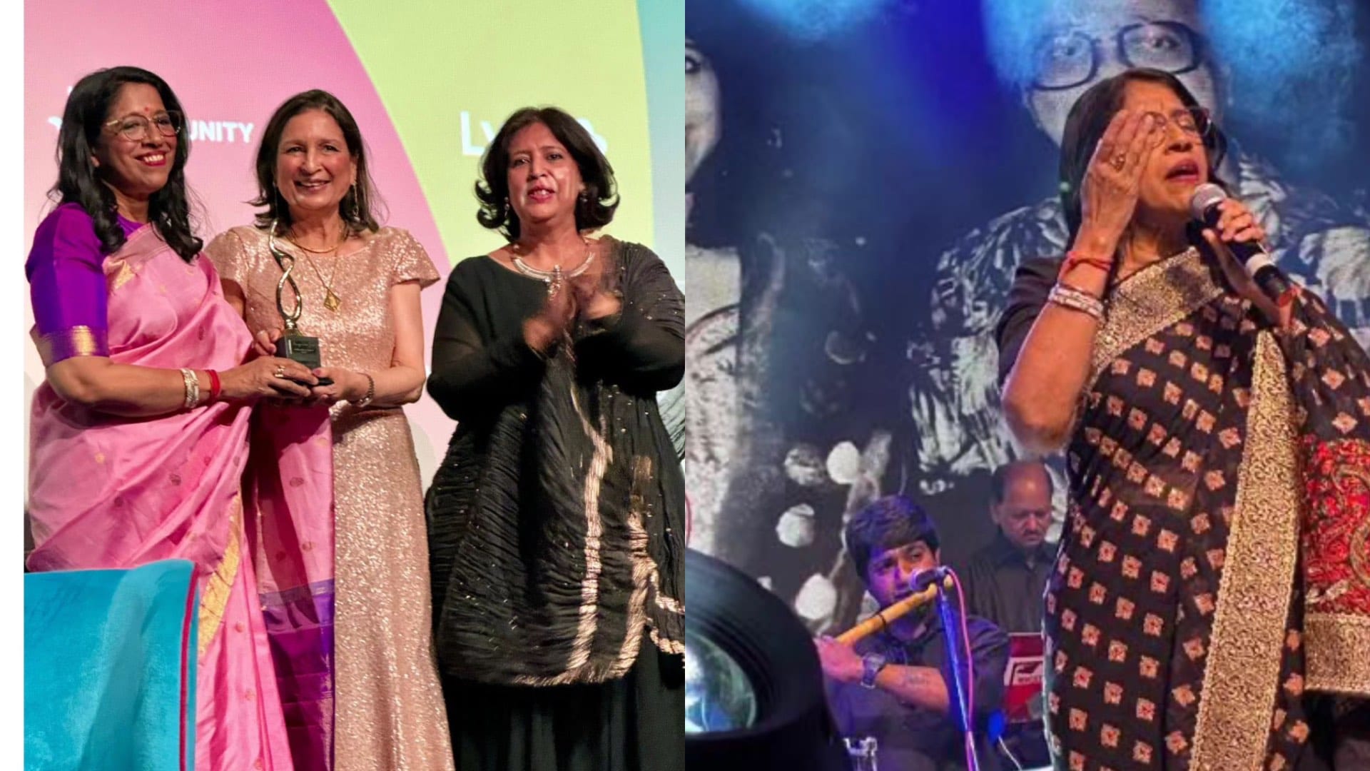 singer Kavita Krishnamurthy has been conferred with a Lifetime Achievement Award by the UK Asian Film Festiva